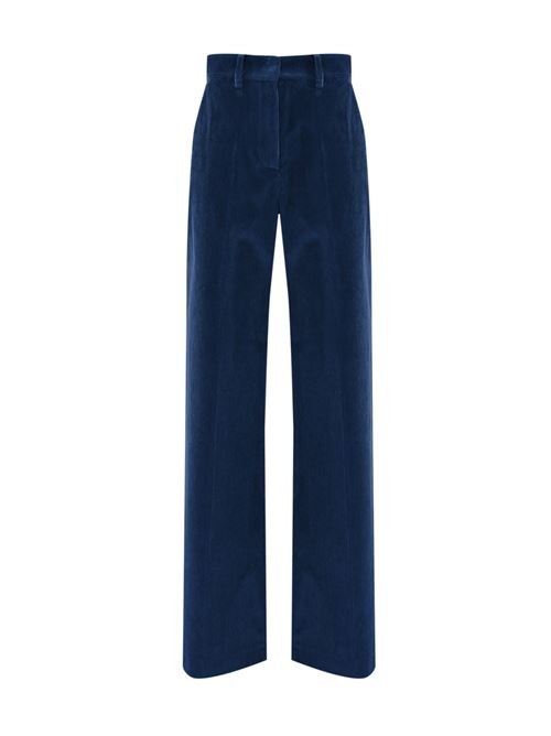 Pantalone Marruca a coste in velluto Blu WEEKEND MAX MARA | 2425136072600003